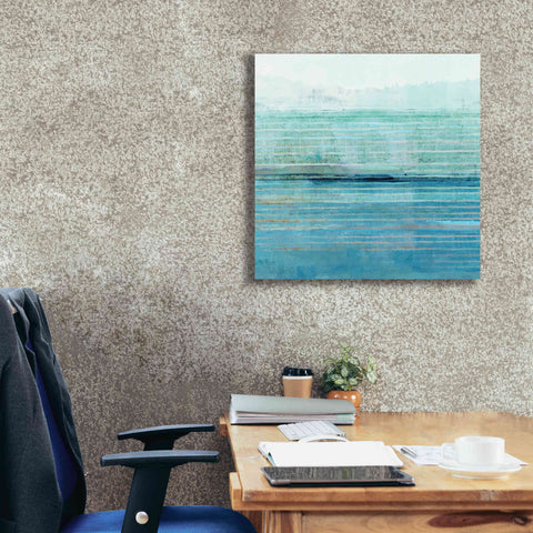 Image of 'Ocean Daydream II' by Flora Kouta Giclee Canvas Wall Art,26 x 26