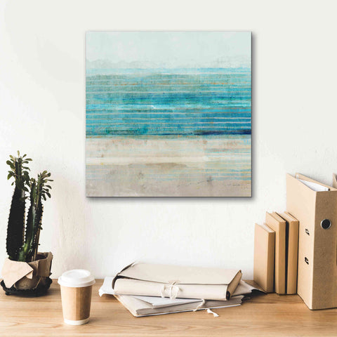 Image of 'Ocean Daydream III' by Flora Kouta Giclee Canvas Wall Art,18 x 18