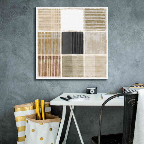 Image of 'Natural Patchwork I' by Flora Kouta Giclee Canvas Wall Art,26 x 26