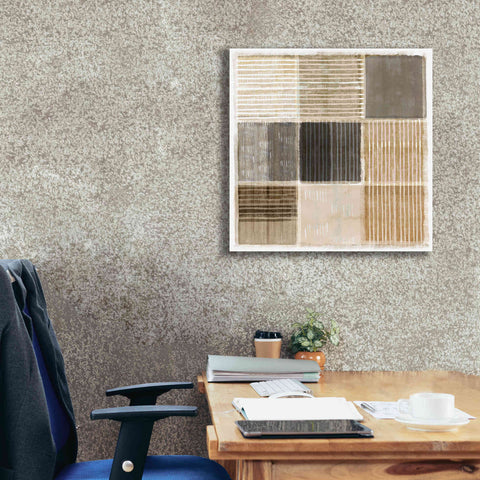 Image of 'Natural Patchwork II' by Flora Kouta Giclee Canvas Wall Art,26 x 26