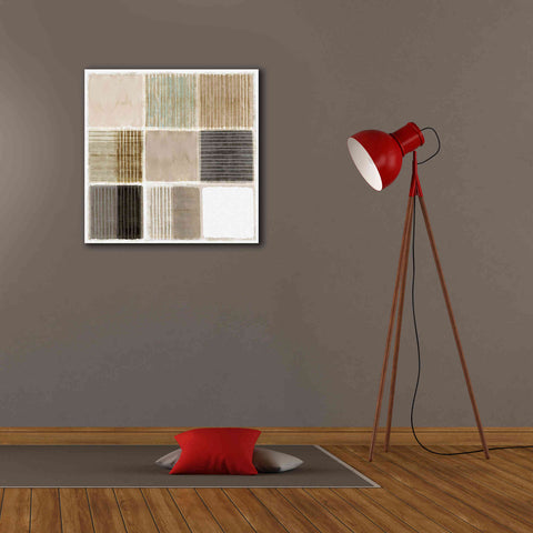 Image of 'Natural Patchwork III' by Flora Kouta Giclee Canvas Wall Art,26 x 26