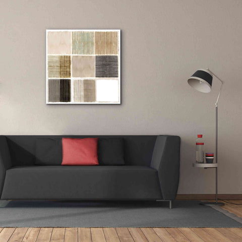 Image of 'Natural Patchwork III' by Flora Kouta Giclee Canvas Wall Art,37 x 37