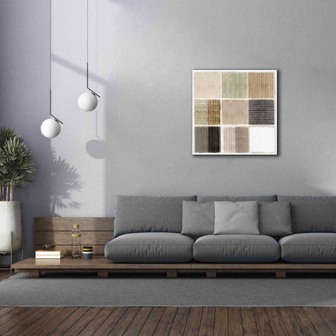 Image of 'Natural Patchwork III' by Flora Kouta Giclee Canvas Wall Art,37 x 37