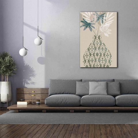 Image of 'Decorative Vase II' by Flora Kouta Giclee Canvas Wall Art,40 x 60