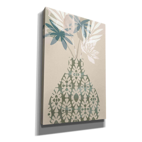 Image of 'Decorative Vase II' by Flora Kouta Giclee Canvas Wall Art