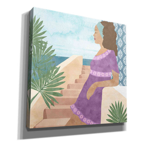 Image of 'Mediterranean Holiday IV' by Flora Kouta Giclee Canvas Wall Art