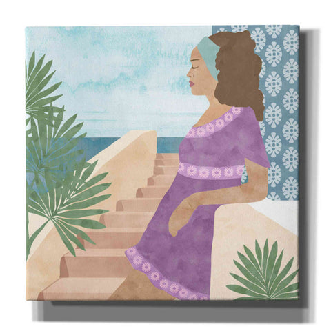 Image of 'Mediterranean Holiday IV' by Flora Kouta Giclee Canvas Wall Art