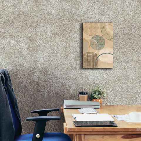 Image of 'Woven Baskets I' by Flora Kouta Giclee Canvas Wall Art,12 x 18