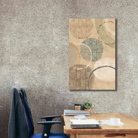 Image of 'Woven Baskets I' by Flora Kouta Giclee Canvas Wall Art,26 x 40
