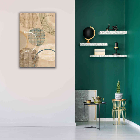 Image of 'Woven Baskets I' by Flora Kouta Giclee Canvas Wall Art,26 x 40