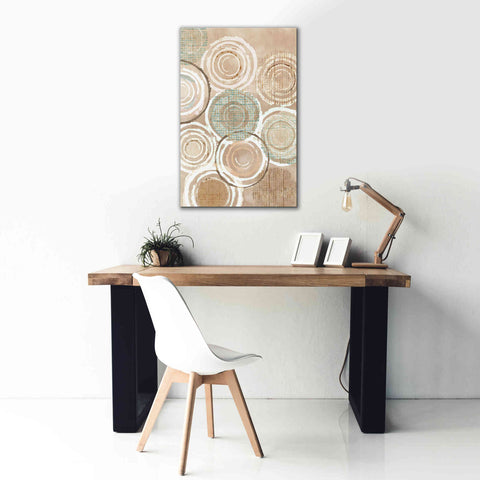 Image of 'Woven Baskets III' by Flora Kouta Giclee Canvas Wall Art,26 x 40