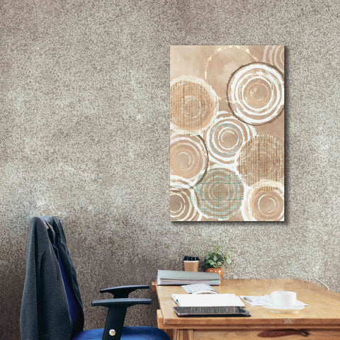 Image of 'Woven Baskets IV' by Flora Kouta Giclee Canvas Wall Art,26 x 40