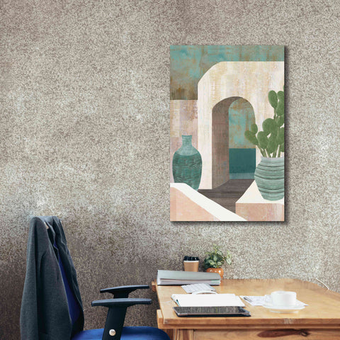 Image of 'Sunbaked Archway I' by Flora Kouta Giclee Canvas Wall Art,26 x 40