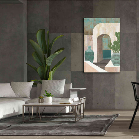 Image of 'Sunbaked Archway I' by Flora Kouta Giclee Canvas Wall Art,40 x 60