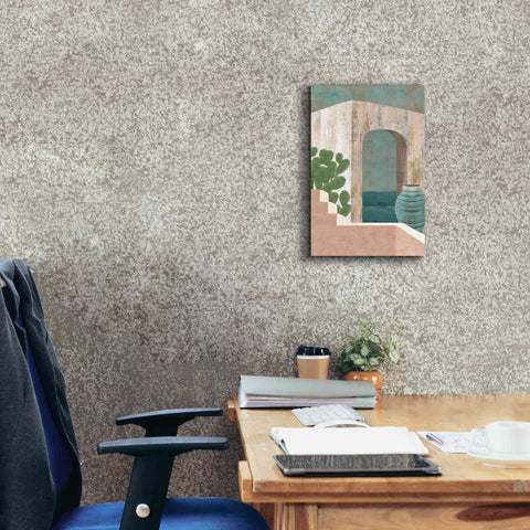 Image of 'Sunbaked Archway III' by Flora Kouta Giclee Canvas Wall Art,12 x 18