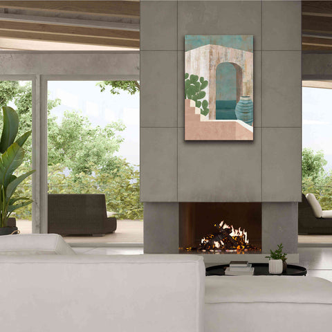 Image of 'Sunbaked Archway III' by Flora Kouta Giclee Canvas Wall Art,26 x 40