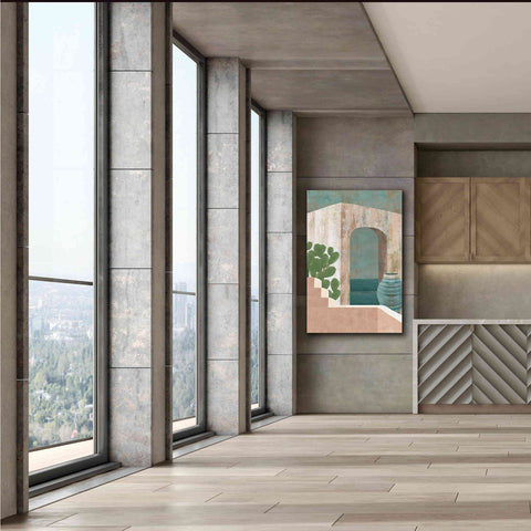 Image of 'Sunbaked Archway III' by Flora Kouta Giclee Canvas Wall Art,40 x 60