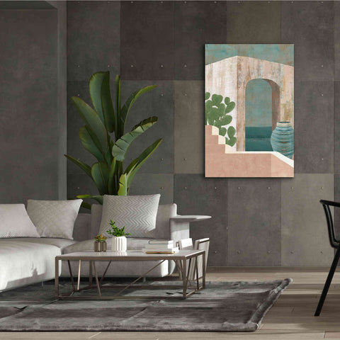 Image of 'Sunbaked Archway III' by Flora Kouta Giclee Canvas Wall Art,40 x 60