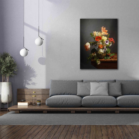 Image of 'A Study On Tulips' by Leah McLean Giclee Canvas Wall Art,40 x 54