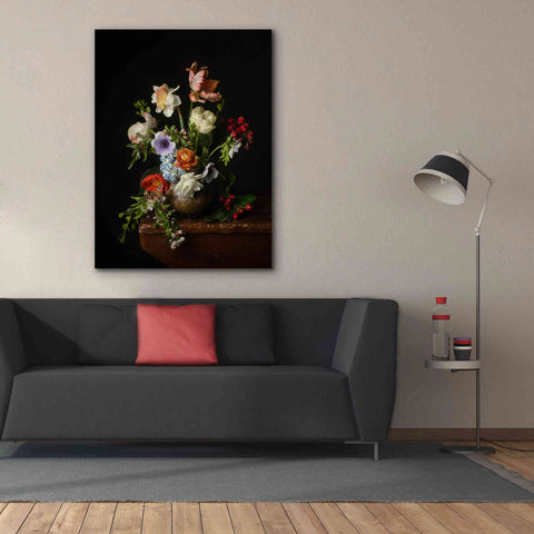 Image of 'A Bounty Of Spring Blooms' by Leah McLean Giclee Canvas Wall Art,40 x 54