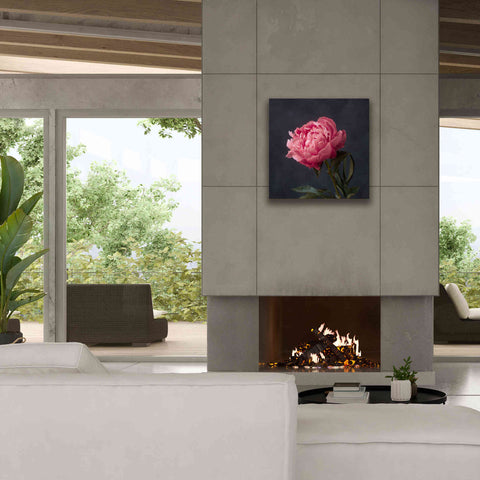 Image of 'Perfectly Pink' by Leah McLean Giclee Canvas Wall Art,26 x 26