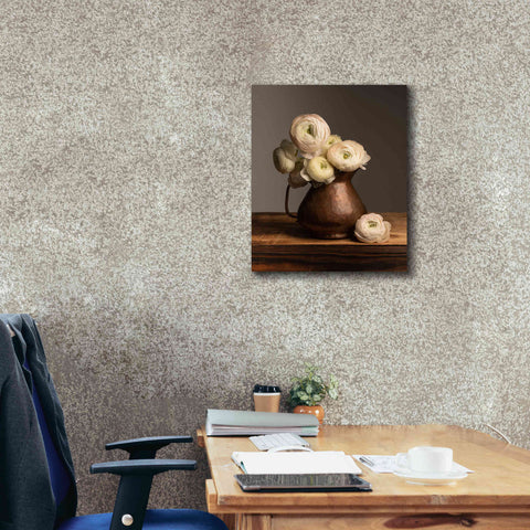 Image of 'Pitcher Perfect Petals' by Leah McLean Giclee Canvas Wall Art,20 x 24