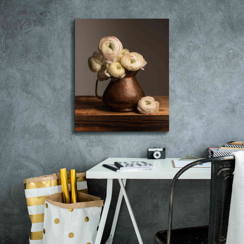 Image of 'Pitcher Perfect Petals' by Leah McLean Giclee Canvas Wall Art,20 x 24