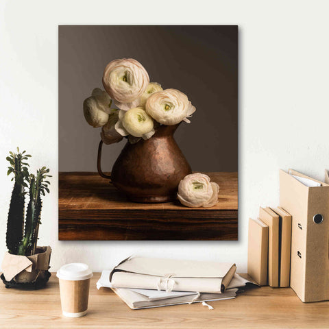 Image of 'Pitcher Perfect Petals' by Leah McLean Giclee Canvas Wall Art,20 x 24