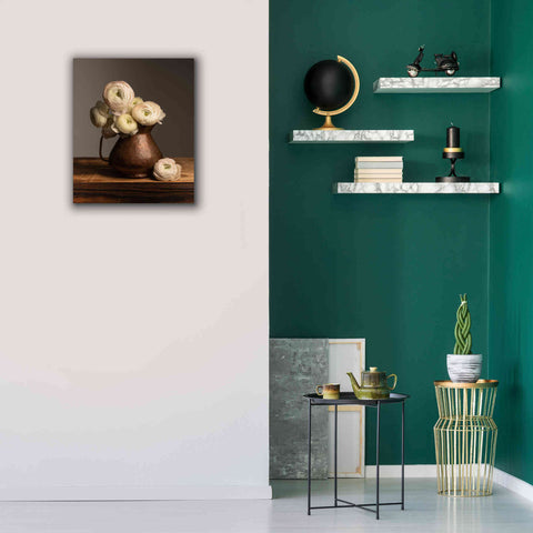 Image of 'Pitcher Perfect Petals' by Leah McLean Giclee Canvas Wall Art,20 x 24