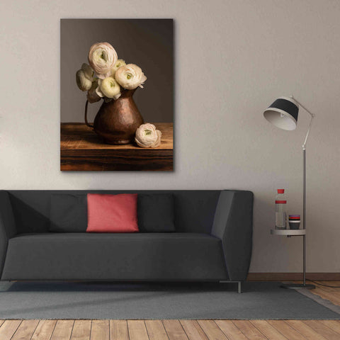 Image of 'Pitcher Perfect Petals' by Leah McLean Giclee Canvas Wall Art,40 x 54