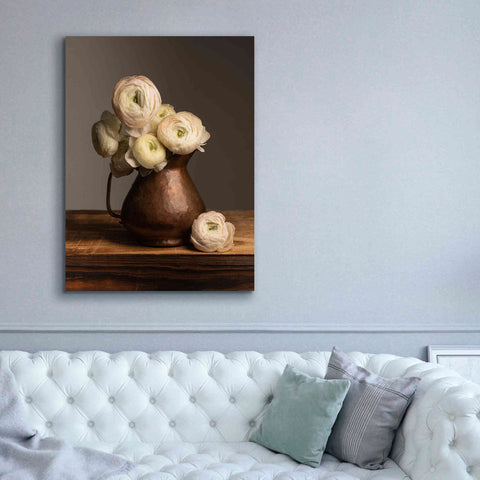 Image of 'Pitcher Perfect Petals' by Leah McLean Giclee Canvas Wall Art,40 x 54