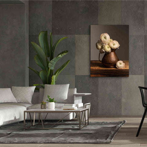 Image of 'Pitcher Perfect Petals' by Leah McLean Giclee Canvas Wall Art,40 x 54