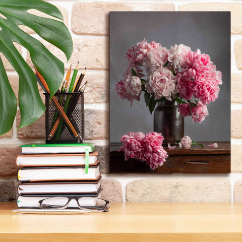 Image of 'Ruffles And Layers' by Leah McLean Giclee Canvas Wall Art,12 x 16