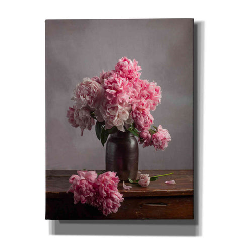 Image of 'Layers Of Pink' by Leah McLean Giclee Canvas Wall Art
