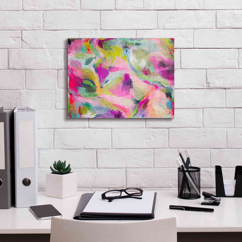 Image of 'Abstract Colorful Flows 3' by Irena Orlov Giclee Canvas Wall Art,16 x 12