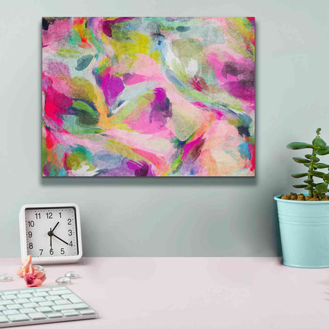Image of 'Abstract Colorful Flows 3' by Irena Orlov Giclee Canvas Wall Art,16 x 12