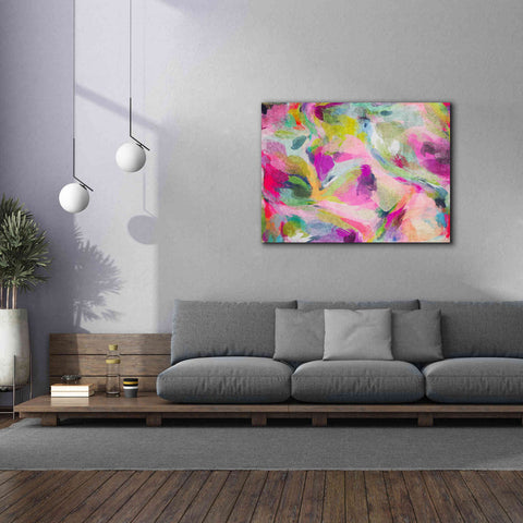 Image of 'Abstract Colorful Flows 3' by Irena Orlov Giclee Canvas Wall Art,54 x 40
