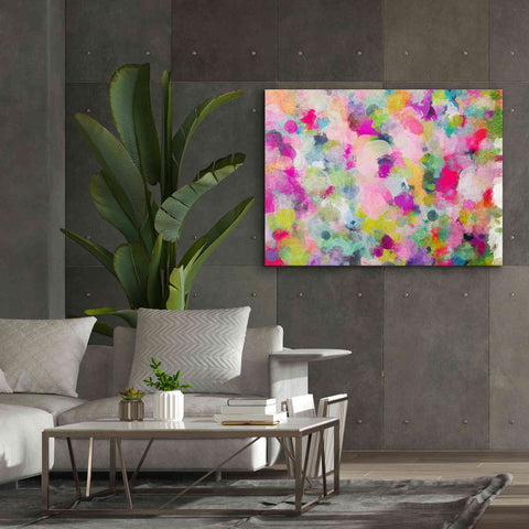 Image of 'Abstract Colorful Flows 4' by Irena Orlov Giclee Canvas Wall Art,54 x 40