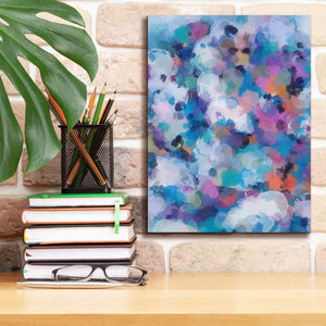 'Abstract Colorful Flows 6' by Irena Orlov Giclee Canvas Wall Art,12 x 16