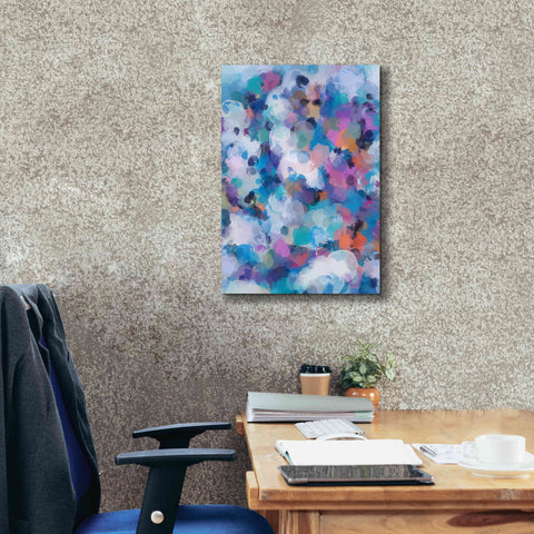 Image of 'Abstract Colorful Flows 6' by Irena Orlov Giclee Canvas Wall Art,18 x 26