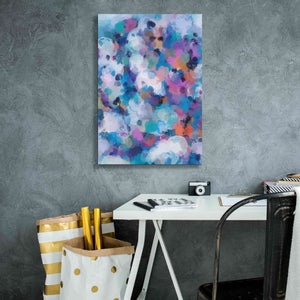 'Abstract Colorful Flows 6' by Irena Orlov Giclee Canvas Wall Art,18 x 26