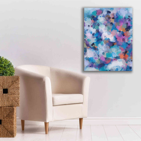 Image of 'Abstract Colorful Flows 6' by Irena Orlov Giclee Canvas Wall Art,26 x 34