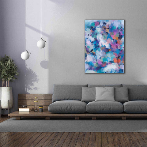 Image of 'Abstract Colorful Flows 6' by Irena Orlov Giclee Canvas Wall Art,40 x 54