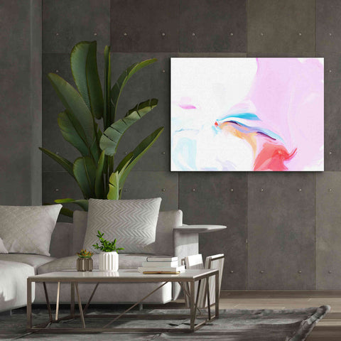 Image of 'Abstract Colorful Flows 8' by Irena Orlov Giclee Canvas Wall Art,54 x 40