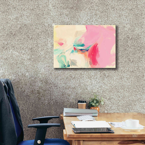 Image of 'Abstract Colorful Flows 9' by Irena Orlov Giclee Canvas Wall Art,26 x 18