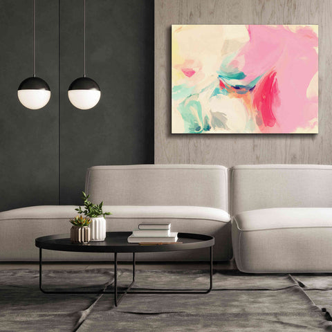 Image of 'Abstract Colorful Flows 9' by Irena Orlov Giclee Canvas Wall Art,54 x 40