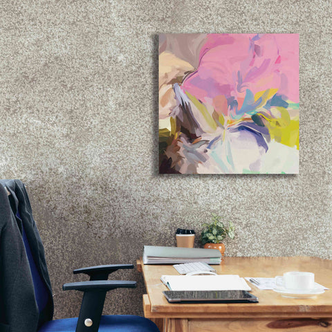 Image of 'Abstract Colorful Flows 13' by Irena Orlov Giclee Canvas Wall Art,26 x 26