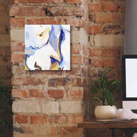 Image of 'Abstract Colorful Flows 14' by Irena Orlov Giclee Canvas Wall Art,12 x 12