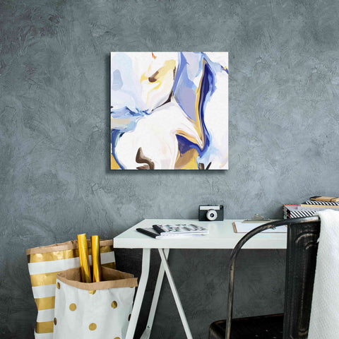 Image of 'Abstract Colorful Flows 14' by Irena Orlov Giclee Canvas Wall Art,18 x 18