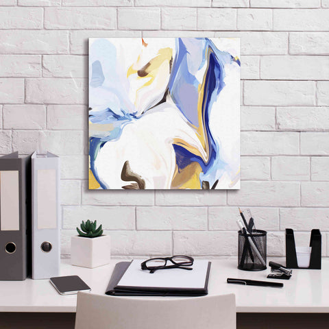 Image of 'Abstract Colorful Flows 14' by Irena Orlov Giclee Canvas Wall Art,18 x 18